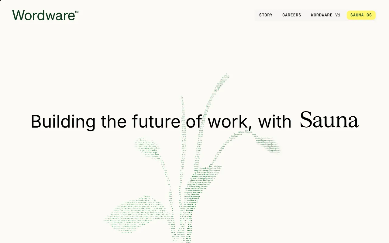 Wordware website screenshot