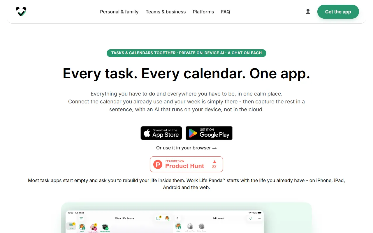 Work Life Panda website screenshot